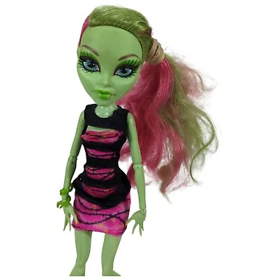 Monster High Venus McFlytrap Doll Coffin Bean Coffee Pink Green Girl 11 Inch • $33.97