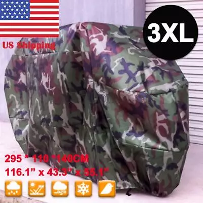 XXXL Camouflage  Motorcycle Cover For Harley Electra Glide Classic US • $25.62