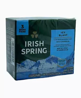 Palmolive Irish Spring Icy Blast Deodorant Soap • £7.95