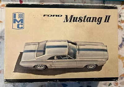 Vintage IMC Ford Mustang II 1/25 Model Kit #109-200 Open Box Please Read • $27.50