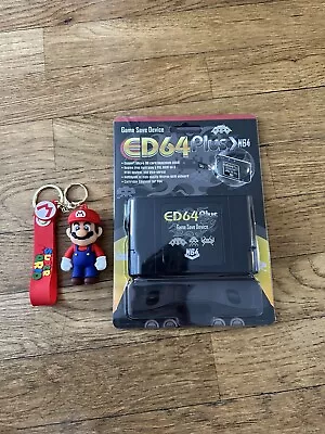 ED64 Plus Save Game Device Flash Cart - Nintendo N64  (includes MicroSD) • $69.90