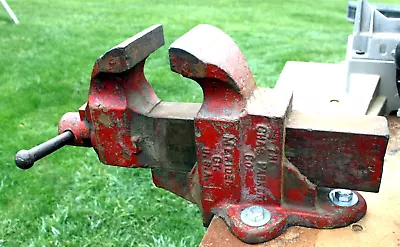 Vintage The Chas.  Chase  Parker Co. No. 954 Bench Vise RARE Meriden CT USA • $175