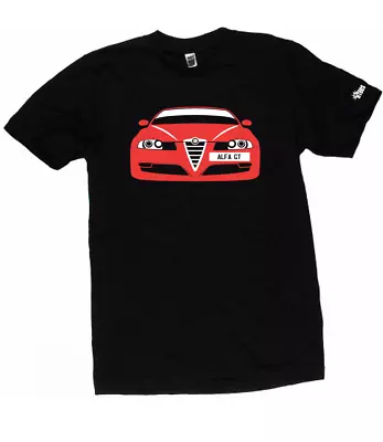 £21.99 • Buy CUSTOM HTees T-shirt - ALFA ROMEO GT - Choose Car Colour & Plate, Sizes S-XXXL