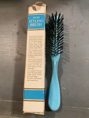 NEW Vintage AVON Styling Hairbrush Nylon Bristle NOS • $97.47