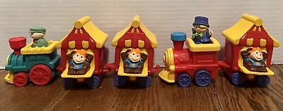 5 Fisher Price Little People Train Locomotive McDonalds Happy Meal Toy • $9.88