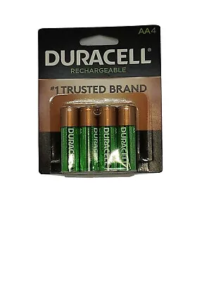 4 Duracell AA Pre Charged Rechargeable 2500mAh NiMH Batteries • $19.99
