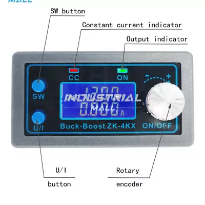 LCD Display Buck Boost Converter Variable Voltage Regulator 5V-30V Power Module • $15.99