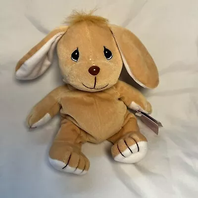 Vintage Tender Tails Plush Toy Bunny Rabbit Brown Precious Moments Enesco • $6.95