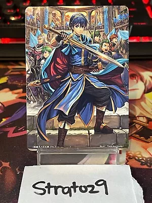 Fire Emblem 0 Cipher - JP - Marker Card - Marth - 8/2019 Prize - NM • $4.99