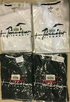 Hollister Men's Applique Graphic T-Shirt Crew Neck Logo Tee New • $17.99