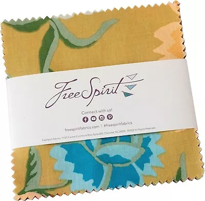 5  Charm Pack - Kaffe Fassett Collective August 2022 Warm Cotton Precuts M518.72 • $14.97