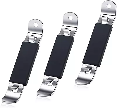 3 Pieces Magnetic Bottle Openers Can Opener Classic Beer Opener Stainless Steel • $7.75