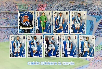 Topps Match Attax 2023/24 2024 Full Real Sociedad Team Set All 9 Base Cards • £2.75