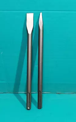£28.50 • Buy SDS MAX Chisel Set For Makita Bosch Hilti DeWalt Hitachi Metabo Drill Breaker