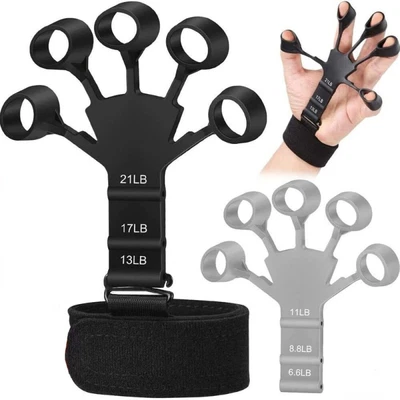 $16.99 • Buy Therapy Finger Exerciser Strength Gripper Forearm Trainer Hand Grip Strengthener