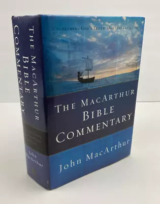 The MacArthur Bible Commentary By John MacArthur NKJV Hardcover • $23.88