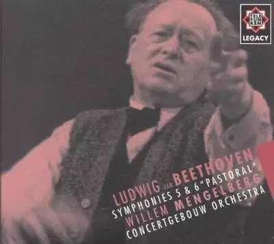 Beethoven: Symphonies 5  6 Pastoral  Mengelberg Concertgebo - VERY GOOD • $6.98