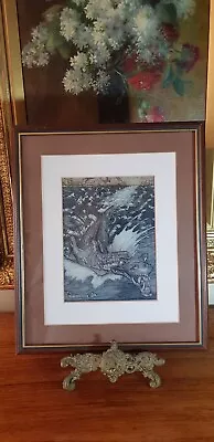 Arthur Rackham 1867-1939 Antique / Vintage Framed Print 1913 Book Of Pictures • £14.95