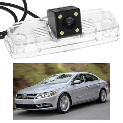 4 LED CCD Car Rear View Camera Reverse Backup For 2013 2014 Volkswagen VW CC • $19.31