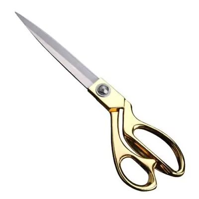 Tailoring Scissors 10.5  Stainless Steel Dressmaking Shears Fabric Craft Cutting • £5.49