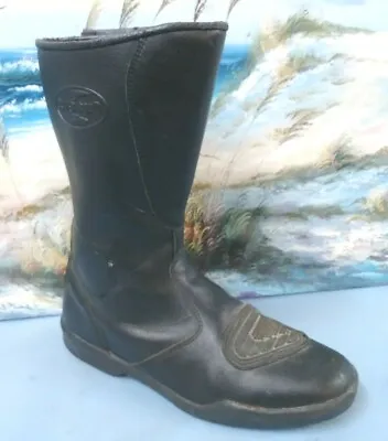 River Road Mens Size 12 Black Leather  Waterproof Boot   • $55.99
