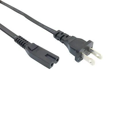 Polarized 6Ft 2 Prong Slot AC Power Cord Cable For Sony PlayStation PS1 PS2 • $6.49