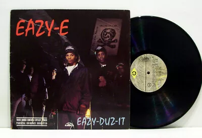 EAZY-E Eazy-duz-it LP NWA / DR.DRE Hip-hop 80s GANGSTA RAP Ruthless UK ORIG. • £17