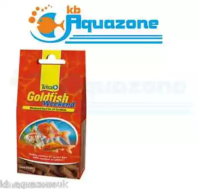 Tetra Goldfish / Tropical Holiday Block Food Weekend Sticks 2 Weeks Fish Food • £5.32