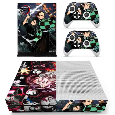 HOT Xbox One S Skin Design Foils Sticker Screen Protector Set - Demon Slayer AU • $25.36