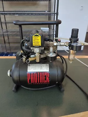 Werther Panther P15-TC 115v ULTRA-QUIET Oil Lube 1 Gallon Medical Air Compressor • $300