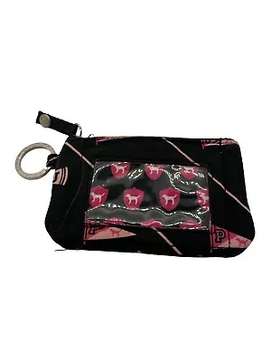 Victoria's Secret Pink University Wallet Coin Change Purse Card Holder Dog Rare • $8.99