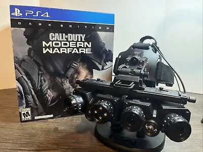 CALL OF DUTY MODERN WARFARE PS4 Xbox DARK EDITION NIGHT VISION GOGGLES STAND BOX • $549.99