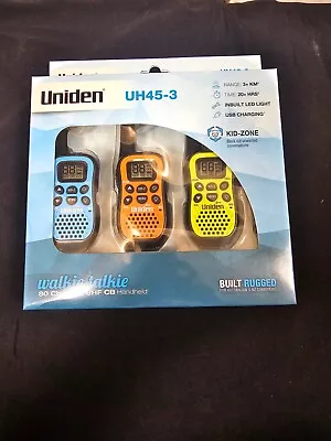 Uniden Uh45-3 80 Channel Walkie Talkie - 3 Pieces • $75