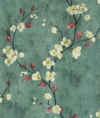 Peel And Stick Wallpaper Floral Contact Paper Waterproof Vinyl Roll 118 X 17.7 • $11.73