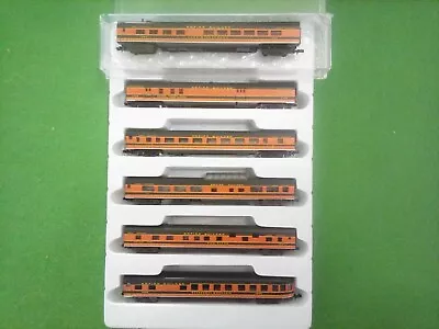 Con-Cor N Scale Great Northern 5 Car Passenger Set Plus Diner Car NICE! • $125