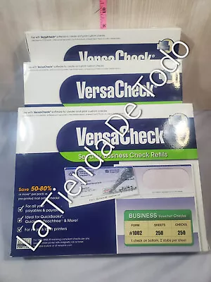 750 Blank Checks Form #1002 Or # 1002 For Versacheck Or Versa Check Users • $45