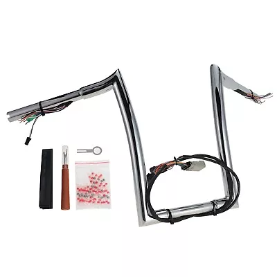 12  Prewired Fat Ape Hanger Handlebar For Harley 2008-2013 Road Glide • $279.99