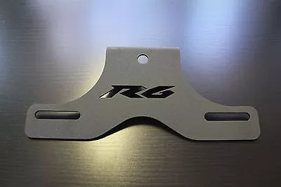 Beluga Racing Yamaha 06-13 YZF-R6 R6S License Plate Relocator Bracket W/ R6 Logo • $24.99