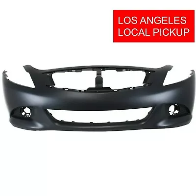 Front Bumper Cover For 2010-2013 Infiniti G37 Sedan Base/Journey W Fog Holes LA • $124.05