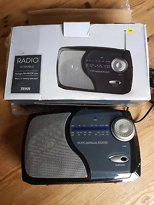 Portable Radio Mains Or Battery Operated • £3