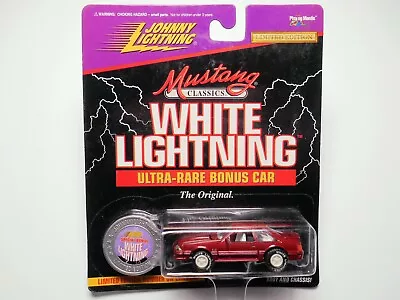 Classic Red 1988 Ford Mustang Gt 5.0 Fox Body Johnny White Lightning Chase Car • $25