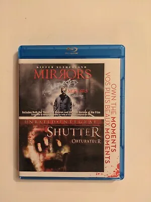 Double Feature: Mirrors Shutter (Blu-ray 2012) Kiefer Sutherland Bilingual  • $10.92