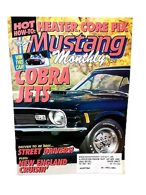 Mustang Monthly Magazine November 1991 Ford 90s Car Vintage • $5.99