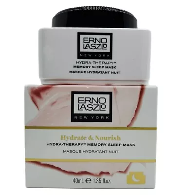 Erno Laszlo Hydra-Therapy MEMORY SLEEP MASK  1.35 Oz NEW IN BOX • $34.40