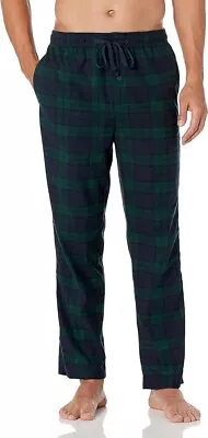 Nautica Men's Pajama Pants Blue Green Sustainably Crafted Fleece M • $24.99