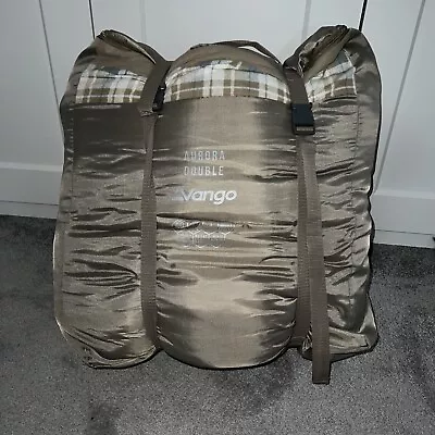 Vango Aurora In Nutmeg Double Sleeping Bag Camping • £120