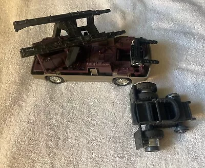 1986 Kenner M.A.S.K. Slingshot & Rhino Toy Vehicle Lot For Parts • $0.99