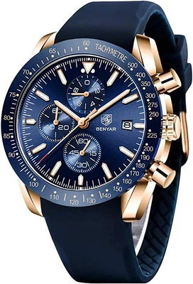 £66.77 • Buy Mens Watch  Watches Men Chronograph Date Analog Quartz Movement Stylish Sports D