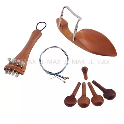 Set Jujube Wood 4/4 Violin Parts Violin Accessories 13pcs • $10.35