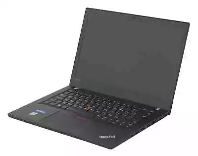 Lenovo Thinkpad T470 I5-6200U 2.3Ghz 8GB 256GB SSD Win-10 14  Laptop - B • £65